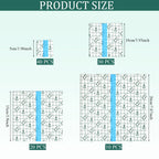 BBTO 100 Pieces Transparent Stretch Adhesive Bandage Waterproof Clear Protective Shower Patch Film Cover Bandages Tattoo Cover u