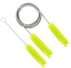 Brush Diameter 15mm 19mm -CPAP Tube Cleaning Brush-Suitable for Most CPAP Hose Type (Yellow)