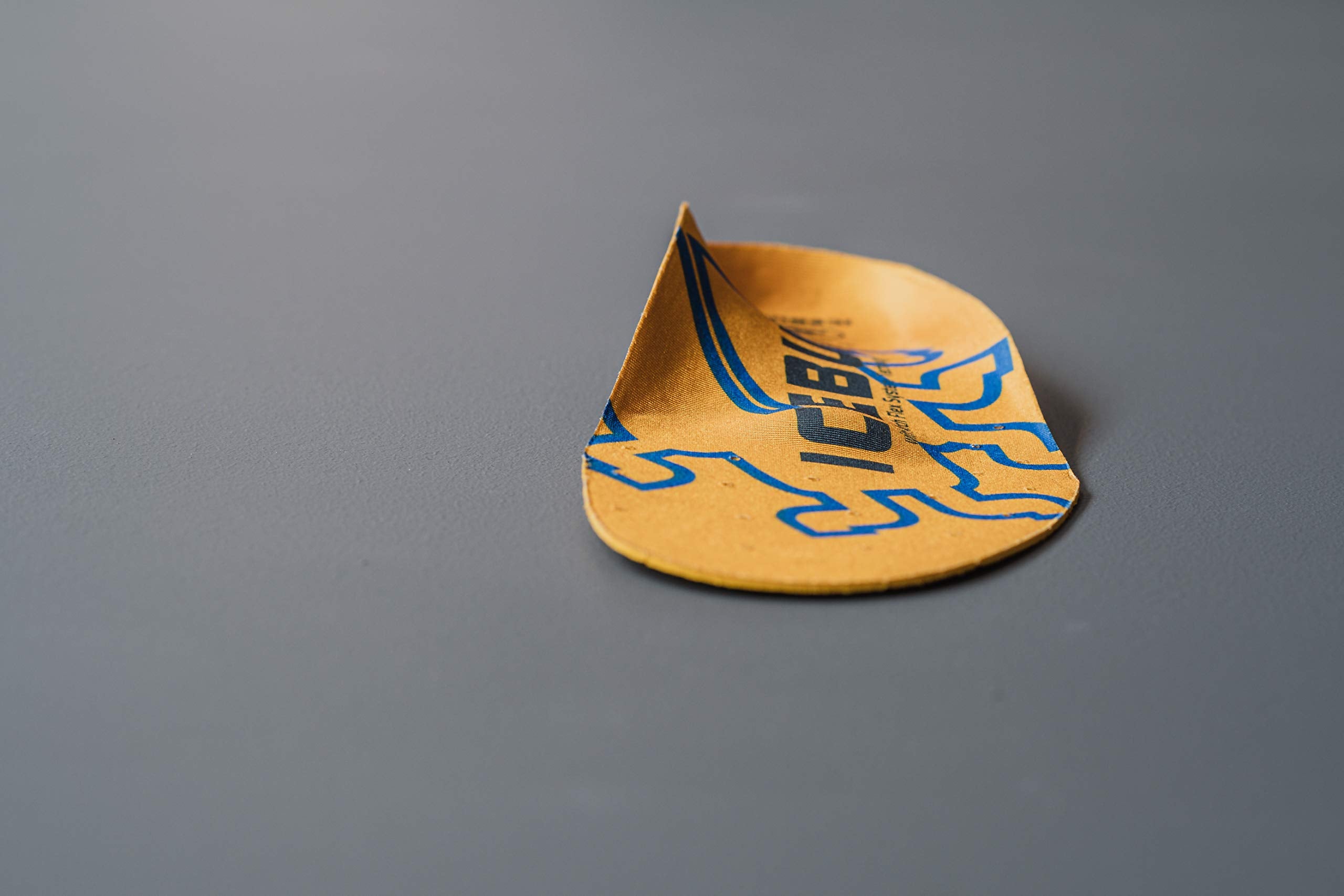 Icebug Unisexs Slim Cushion Support Insole Flex Technology, Yellow Low Arch, M 5/W 6.5-7