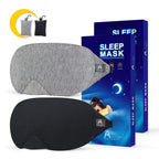Mavogel Cotton Sleep Mask - Updated Design Light Blocking Sleep Mask, Soft and Comfortable Eye Blindfold for Men Women, Eye Mask