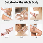 InfiniteRelax Body Gua Sha Tool Large Gua Sha Body Tool Cellulite Massage Tool (Resin) Lymphatic Drainage Tool Guasha Tool for F