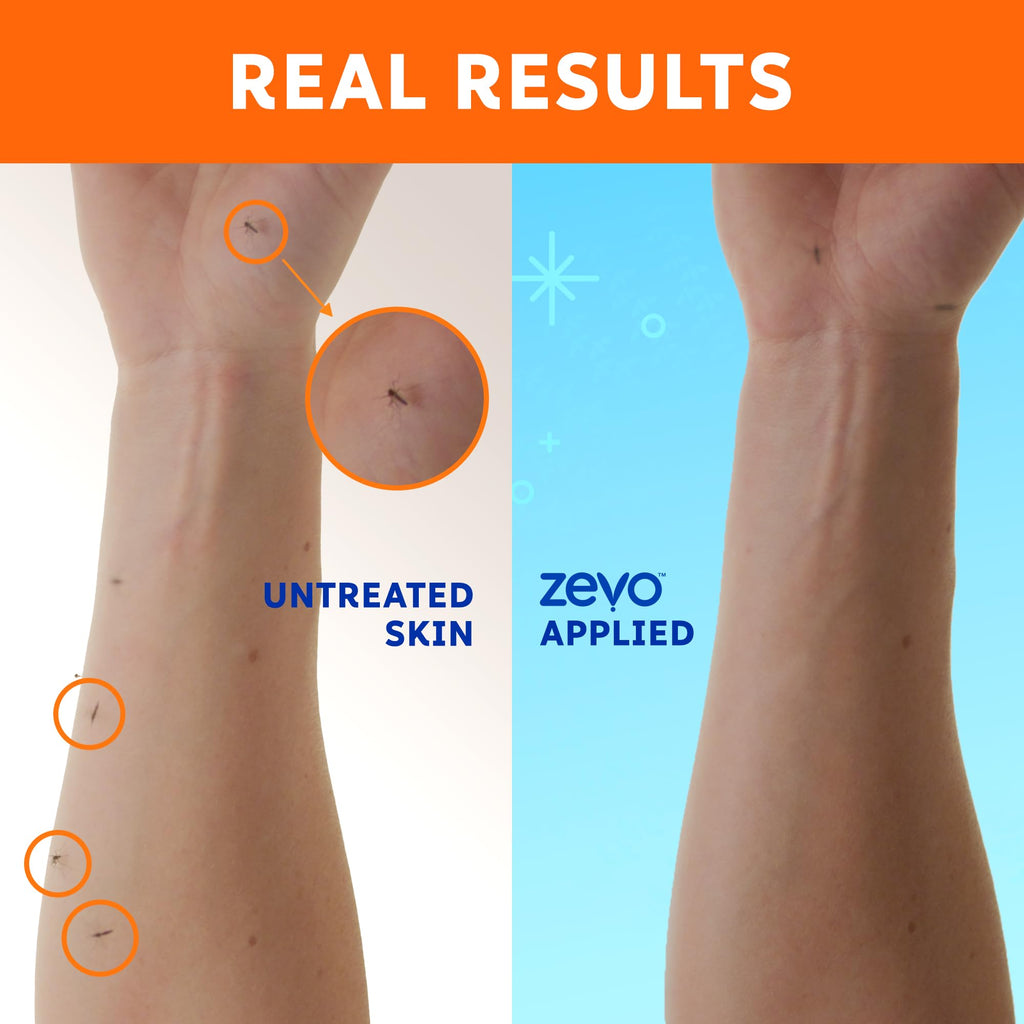 Zevo On-Body Tick & Mosquito Repellent Spray & Bug Repellent Lotion - 8 Hour Insect Protection - Odorless & Non-Sticky (1 Lotion