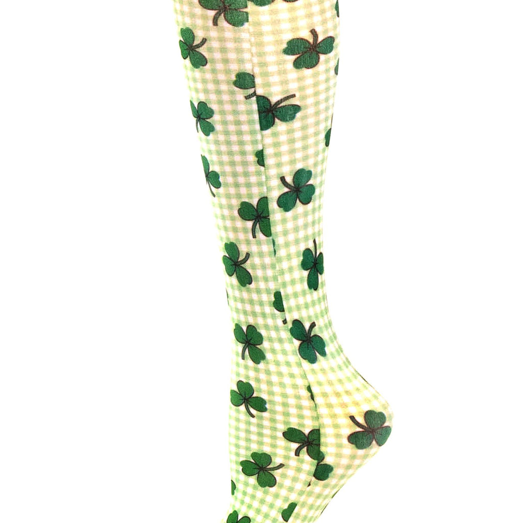 Celeste Stein Therapeutic Compression Socks, St. Patrick's Day, 8-15 mmHg, Mild