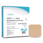 MedVance TM Foam - Waterproof Non-Adhesive Hydrophilic Foam Dressing 2X 2 Box of 5 dressings