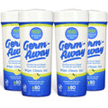 Germ-Away Antibacterial Wipes for Hands and Face, Kills 99.9% Germ-Away Hand Antibacterial Wipes - Hand Sanitizer Wipes for Kids