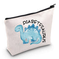 JXGZSO Funny Diabetic Bag Gift Diabetesaurus Diabetic Dinosouar Bag Diabetes Diabetic Supply Case (Diabetesaurus BAG)