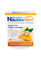 Sea-Band Ginger Lozenges, Drug and Sugar Free, for Motion Sickness and Nausea Relief*