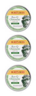 Burts Bees 100% Natural Multipurpose Res-Q Ointment, 0.6 Oz - Pack of 3 (Package May Vary)