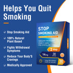 Tuwyfe ?30 Patches? Smoking Aid Stop Smoking Patch Step 2, Easy and Effective Anti-Smoking Stickers - Best Product to Quit Smoki