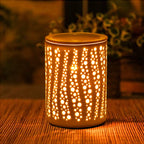 Wax Melt Warmer, Essential Oil Burner, 3-in-1 Heater Removable Tray for Warming Scented Candles to Bedroom Living Room Decor, Id