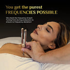 Tuning Forks for Healing Set (128Hz, 256Hz, 512Hz) - Essential Yoga and Meditation Accessories & Sound Therapy Devices