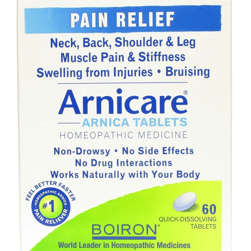 Boiron Arnicacare Arnica Tablets 60 ea (Pack of 3)