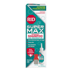 RID Super Max Advanced Shampoo Lice Removal Treatment, 3.4 Fl Oz, Includes Nit Removal Comb