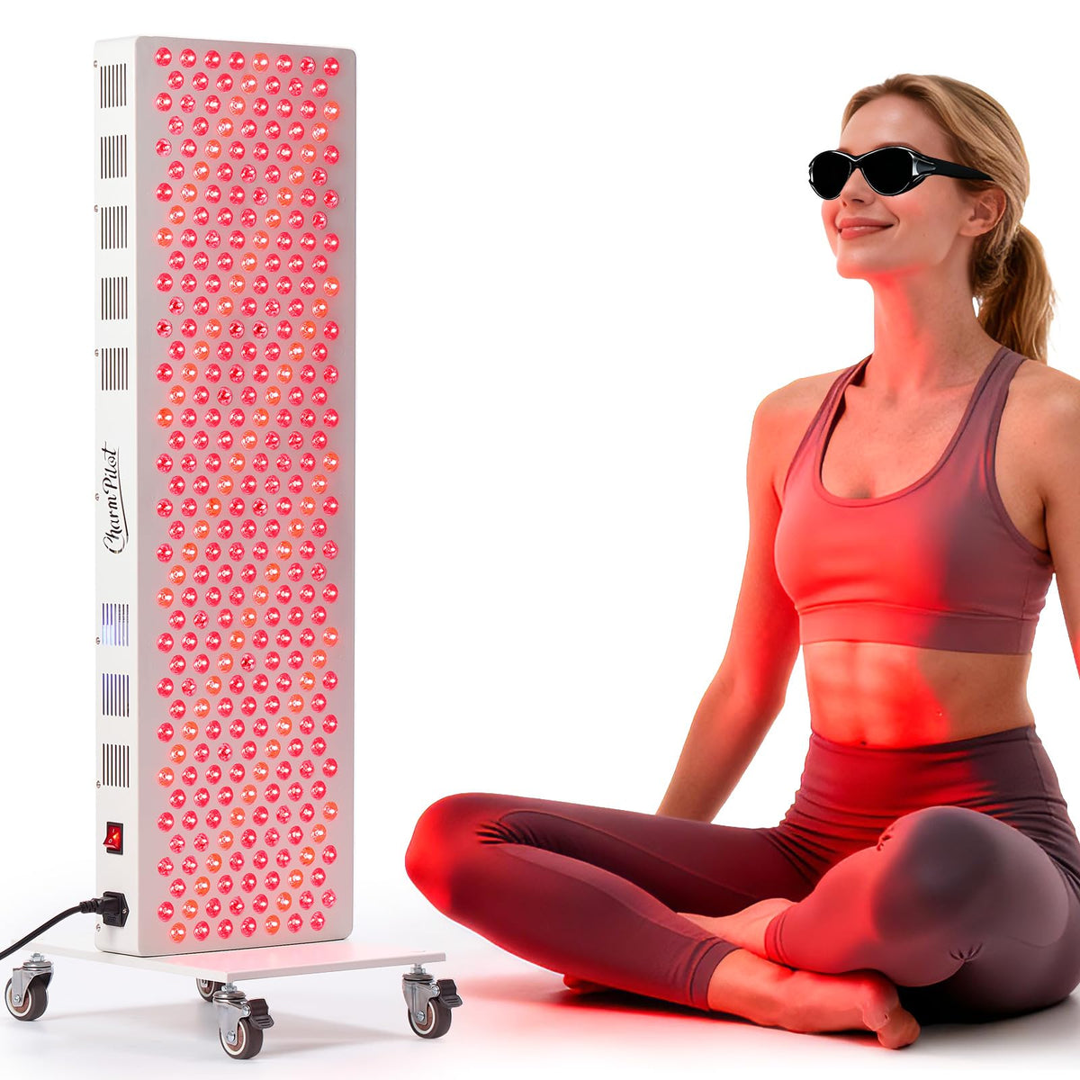 Red Light Therapy Panel for Body,300LEDs, NearInfrared Light Device