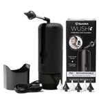 Wush Pro By Black Wolf- Deluxe Water Powered Ear Cleaner- Safe & Effective- Electric Triple Jet Stream 3 Pressure Settings For E