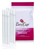 BoriCap Boric Acid Vaginal Suppository Applicators, 7 Applicators - Hygienic Solution for Easy Glide Applicator Insertion - Wash