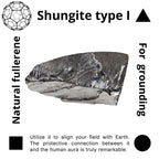 Keled Rocks Elite Shungite - Necklace - Type I Shungite - Infused with Earth Energy - Raise Vitality Up - Crystal Health