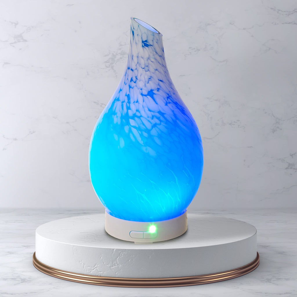 Aromar Blue Patterns Abstract Diffuser, 1 EA