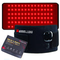 Rechargeable Red Light Therapy Belt, 3in1 Wavelengths 660nm 850nm 940nm, Infrared Heating Pad for Body, Portable Home Use for 