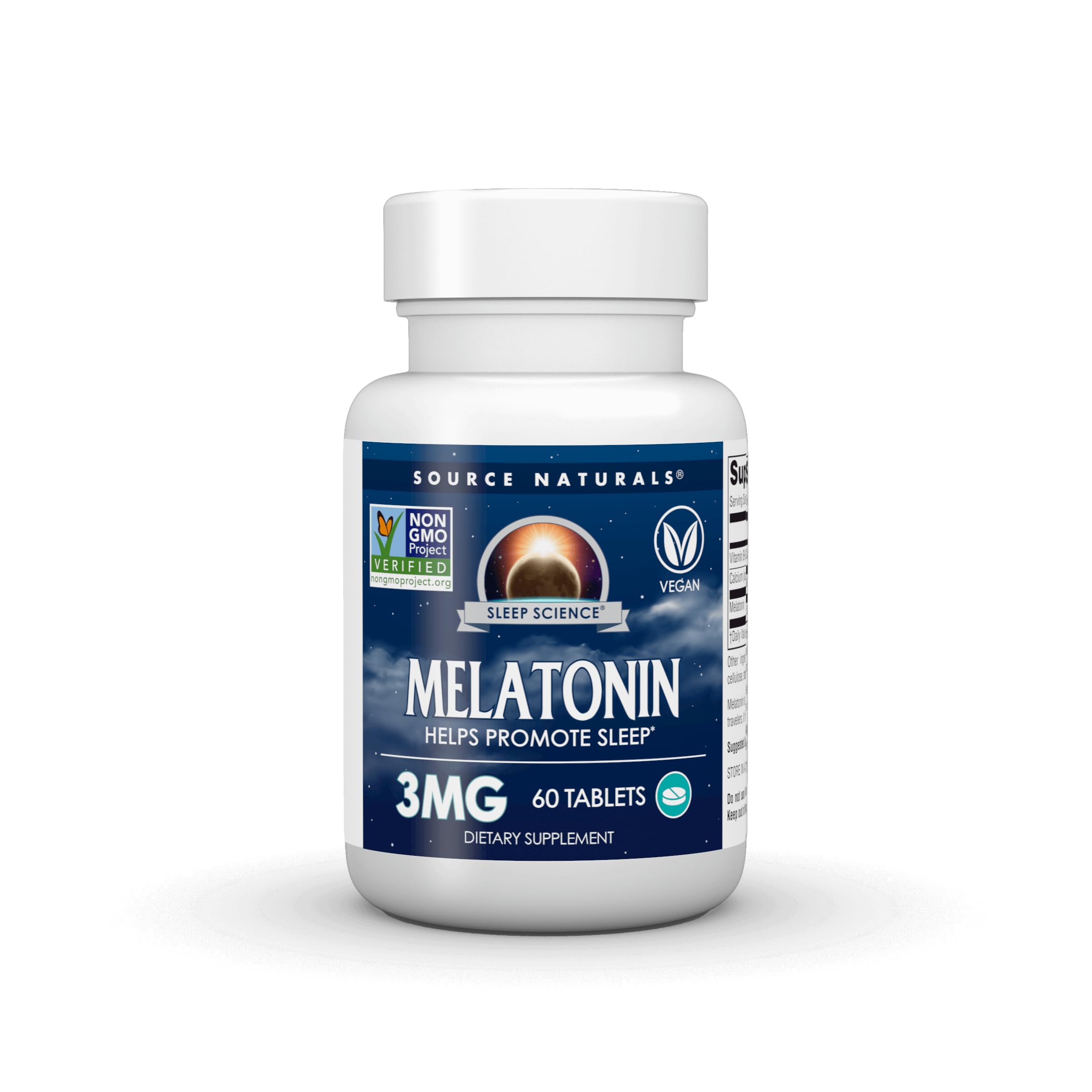 Source Naturals Sleep Science Melatonin* - 3 mg, 60 Time Released Tablets