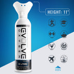 EVOLVE 22-Liter Pure Oxygen Canister with Breathing Cup | Portable Oxygen Can | Ideal for Home Use and Outdoor Activities | Desi