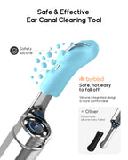 Ear Canal Wax Cleaner with Camera, Bebird C3 EarCamera Wax Removal, 1080p Ear Canal Camera, 7 Earpick, 10pcs Replacement Tips, 3