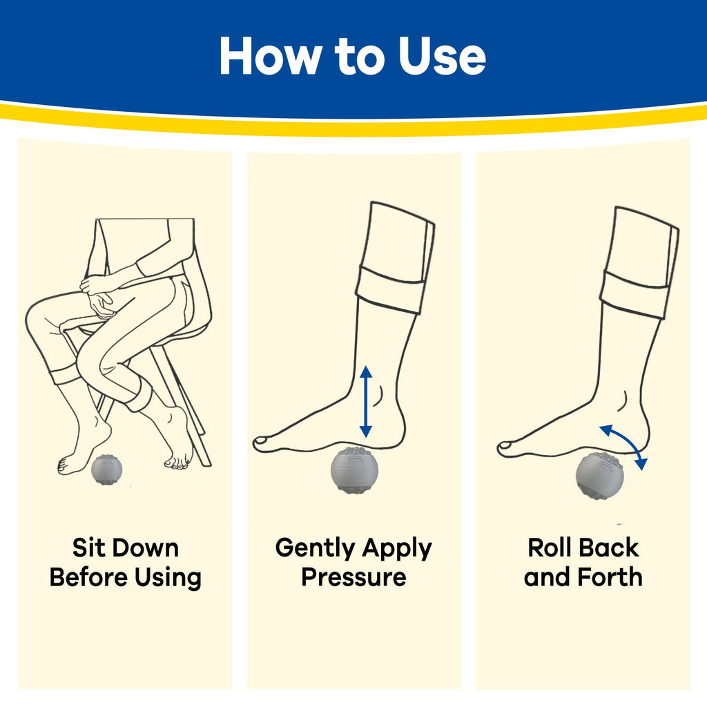 Dr. Scholls PLANTAR FASCIITIS Massage Ball, Hot & Cold Therapy