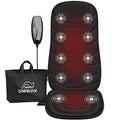 Snailax Massage Seat Cushion with 10 Vibration Motors, Back Massager with Heat, Massage Chair Pad with 5 Vibration Modes, 2 Heat