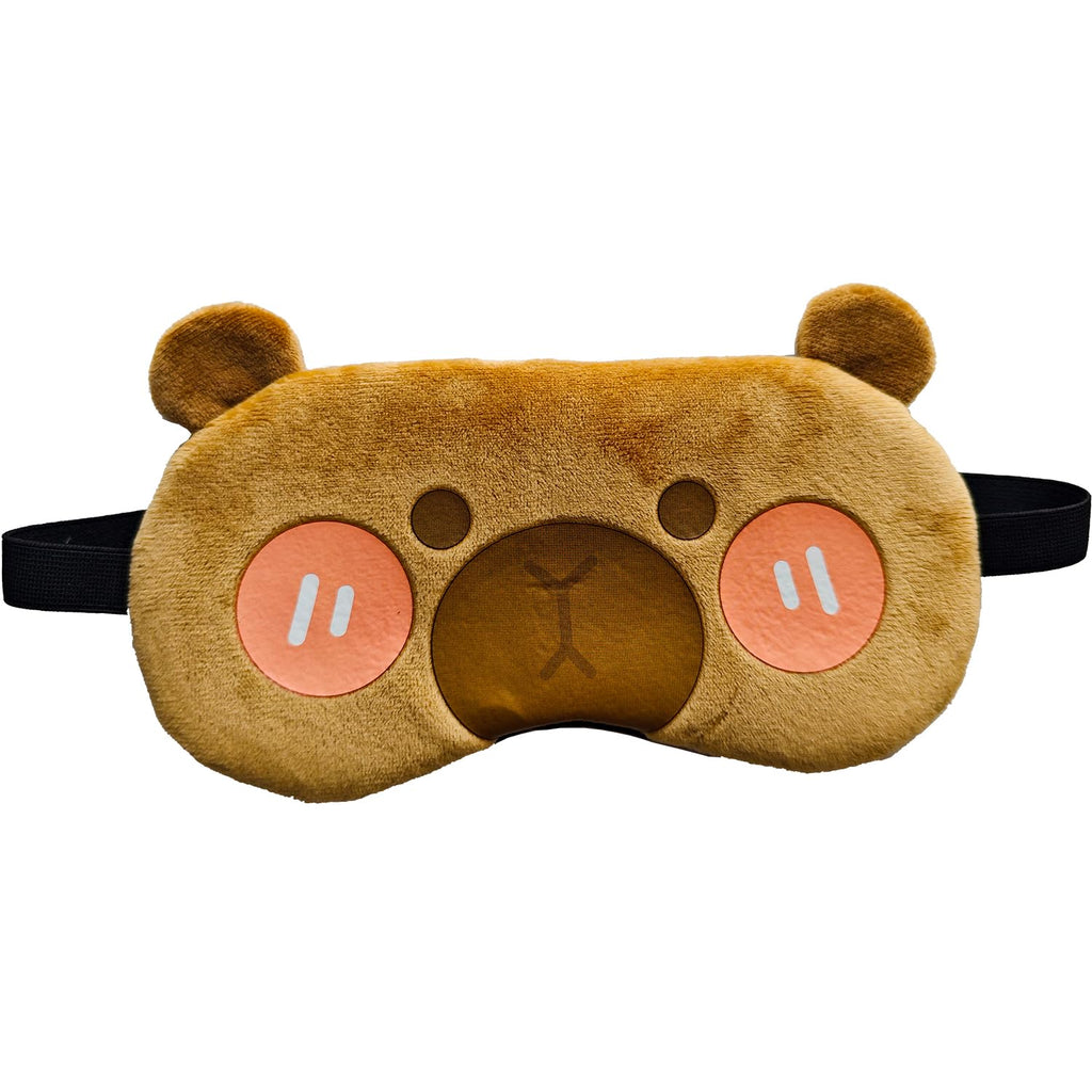 HXINFU Funny Animal Eye Masks Groundhog Sleep Mask for Women Sleeping Costume Gitfs Men