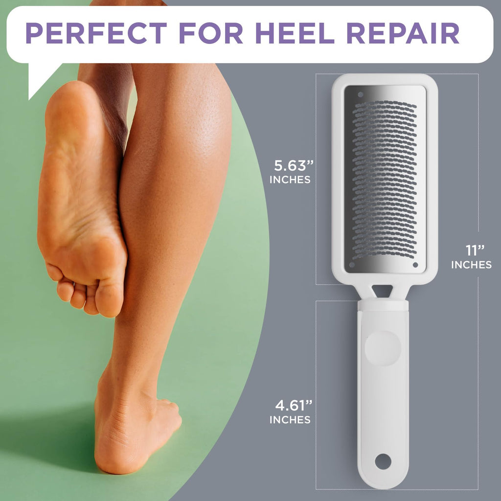 Lee Beauty Professional Callus Remover for Feet-Rasp Foot File Scrubber for Dead Skin Remover for Cracked Heels & Dry Skin-Sturd