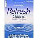 l Allergan Refresh Lubricant Eye Drops For Mild To Moderate Dry Eye, Single Use - 30 Ea