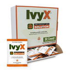CoreTex Ivy X Pre-Contact Poison Ivy Wipes - Pack of 50 Single-Use Barrier Wipes to Help Prevent Itchy Rashes - Also Works on Po