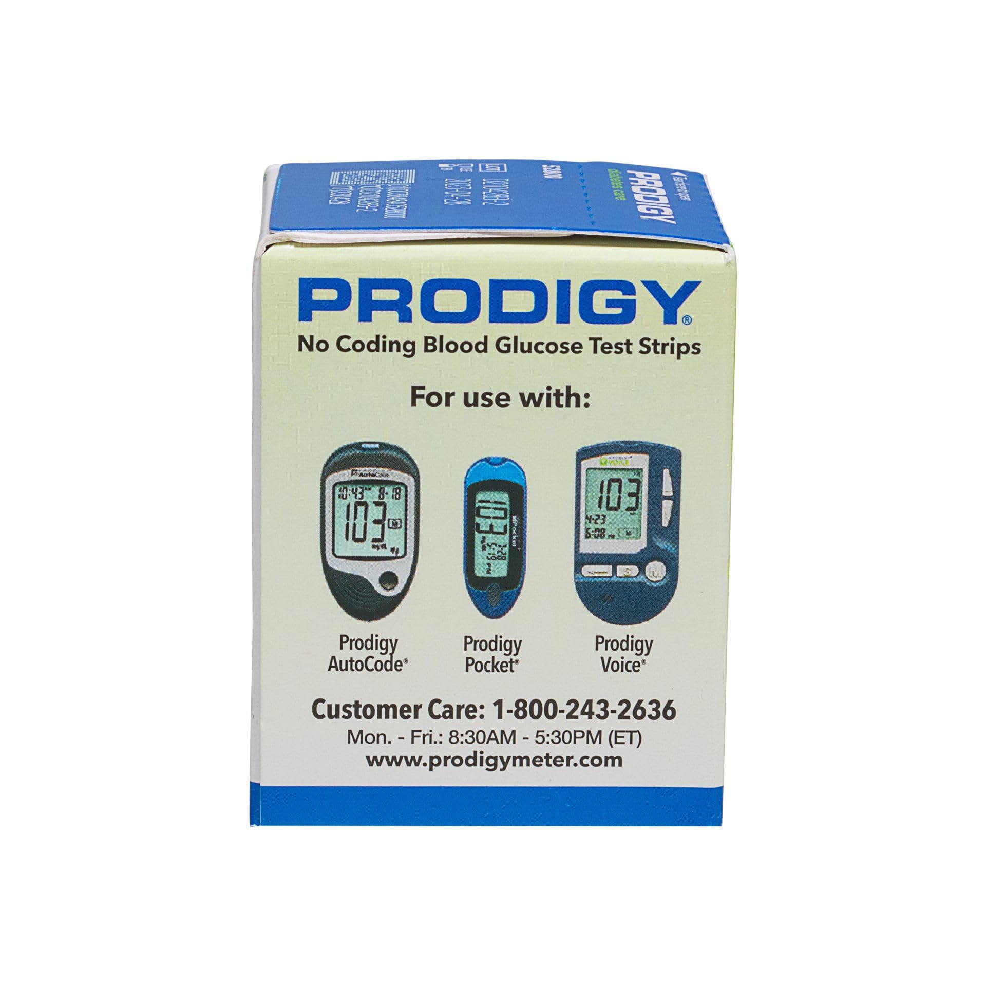 Prodigy 10400 No Coding Blood Glucose Test Strips