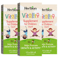 Herbion Naturals Vitality Supplement For Children, Promotes Growth And Appetite, Relieves Fatigue, Improves Mental & Physical Pe