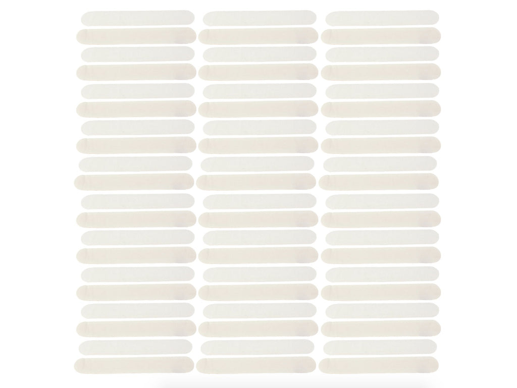 60-Pack Moisture Absorbing Single Use Hat Liners - Wicks Sweat Inside of Hats and Caps - Peel & Instant Stick on Inside Rim of A