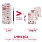 Large - Size 5 inchs Povidone Iodine Swabs (50-Count), Iodine Cotton swabs, Wound Care, Gentle Care and Emergency Care for The W