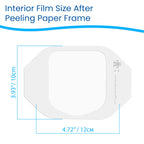 Waterproof Bandages, Transparent Film Dressing, Waterproof Bandages Post Surgical, for Wound Cover, Showering, Patches for Skin,