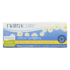 NATRACARE Organic All Cotton - Regular - Non-Applicator Tampons, 20 Count