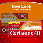 Cortizone-10 Maximum Strength Water Resistant Anti-Itch Ointment, 1% Hydrocortisone, 2 oz. (Old Packaging)