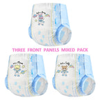 Littleforbig Printed Adult Brief Diapers 10 Pieces - Astro Babies(X-Large 48-56)
