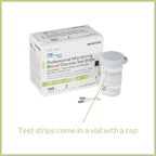 McKesson True METRIX Blood Glucose Test Strips for Diabetes [100 Strips] Professional Monitoring System, Multiple Patient Use