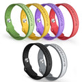 BuggyBands Mosquito Repellent Bracelets, 6 Pack Silicone Mosquito Repellent Bands with DEET Free, Natural & Waterproof Bug Wrist