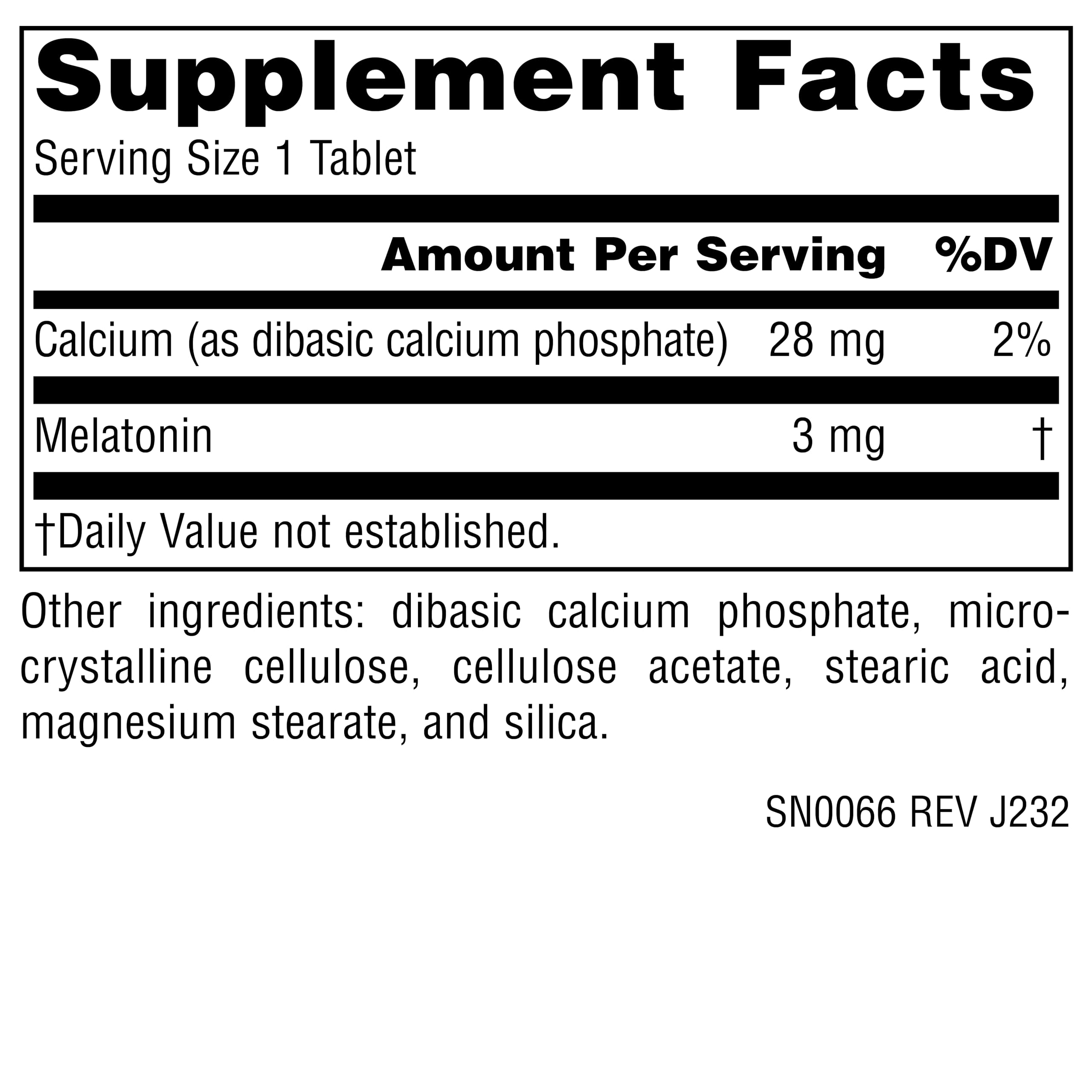 Source Naturals Time Released Melatonin* - 3 mg, 120 Tablets