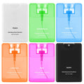 Dansib 6 Pcs Hand Sanitizer Spray Travel Size Hydrating Hand Sanitizer Mist Gifts Clear Mini Pocket Sprayer for Women Teacher Co