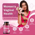NATURE TARGET Vaginal Womens Probiotics, 100 Billion CFUs Probiotics & Prebiotics with Digestive Enzymes, Cranberry & D-Mannose