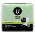 Kotex Security Ultra Thin Pads Long 20 Each (Pack Of 5)