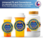 Countapiller - Dosage Time Tracker - Medication Intake Management - Medication Organizer Reminder - AM/PM - Dosage Reminder in D