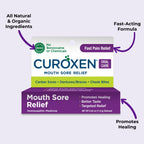 CUROXEN Mouth Sore Relief, Made with All-Natural Ingredients Including Olive Oil, Calendula, Beeswax, Clove Essential Oil, and C