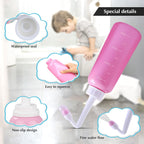 OOCOME Peri Bottle for Postpartum Care, Travel Large Capacity 12oz/350ml, Portable Handheld Bidet for Perineal Recovery and Clea