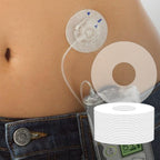 Universal Adhesive Patches for CGM and Insulin Pumps, 0.8-Inch Hole, 20 Pack Waterproof 10-14Days & Breathable Clear Patches, Pr